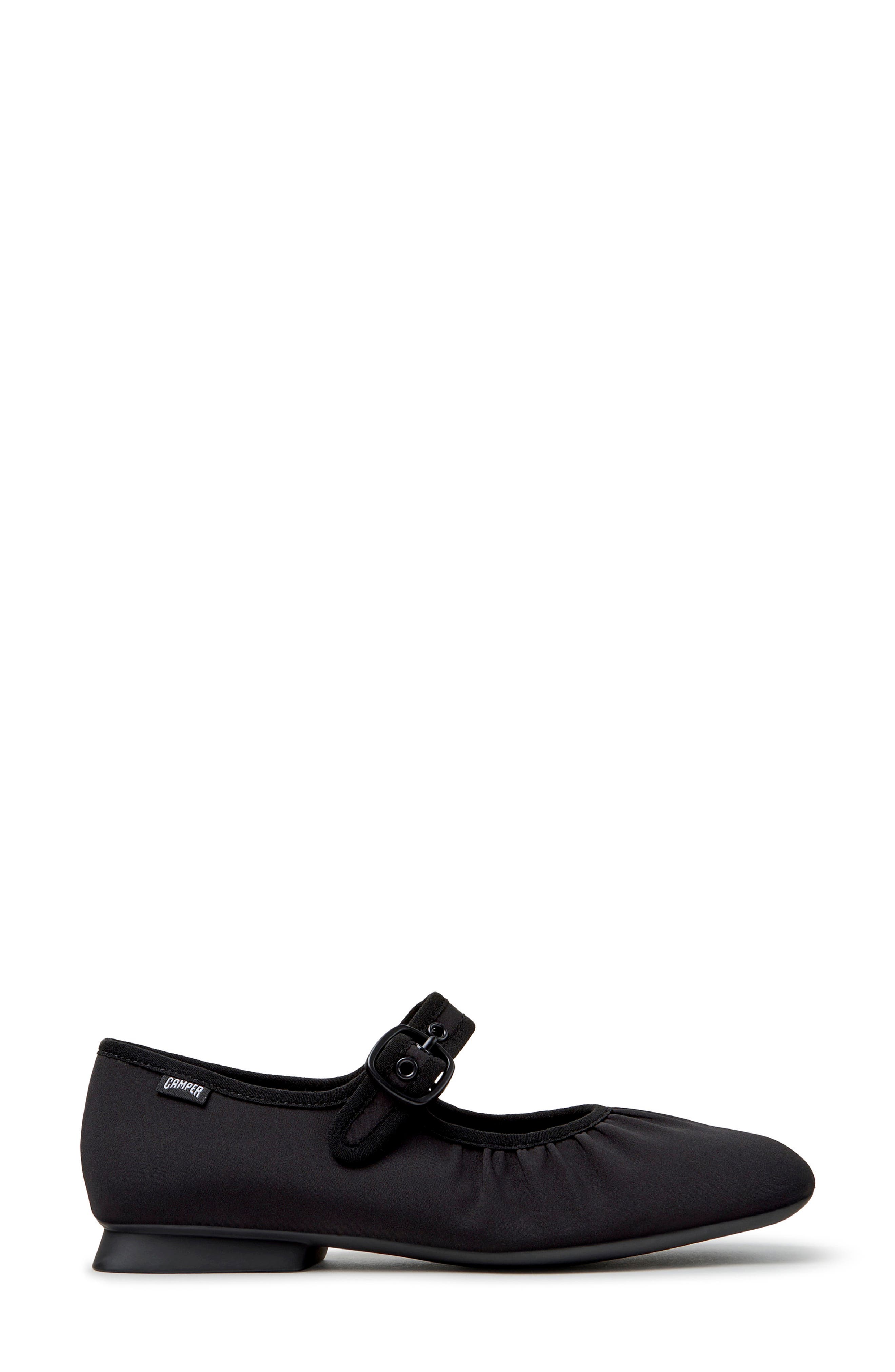 Casi Myra Mary Jane Flat, Alternate, color, BLACK