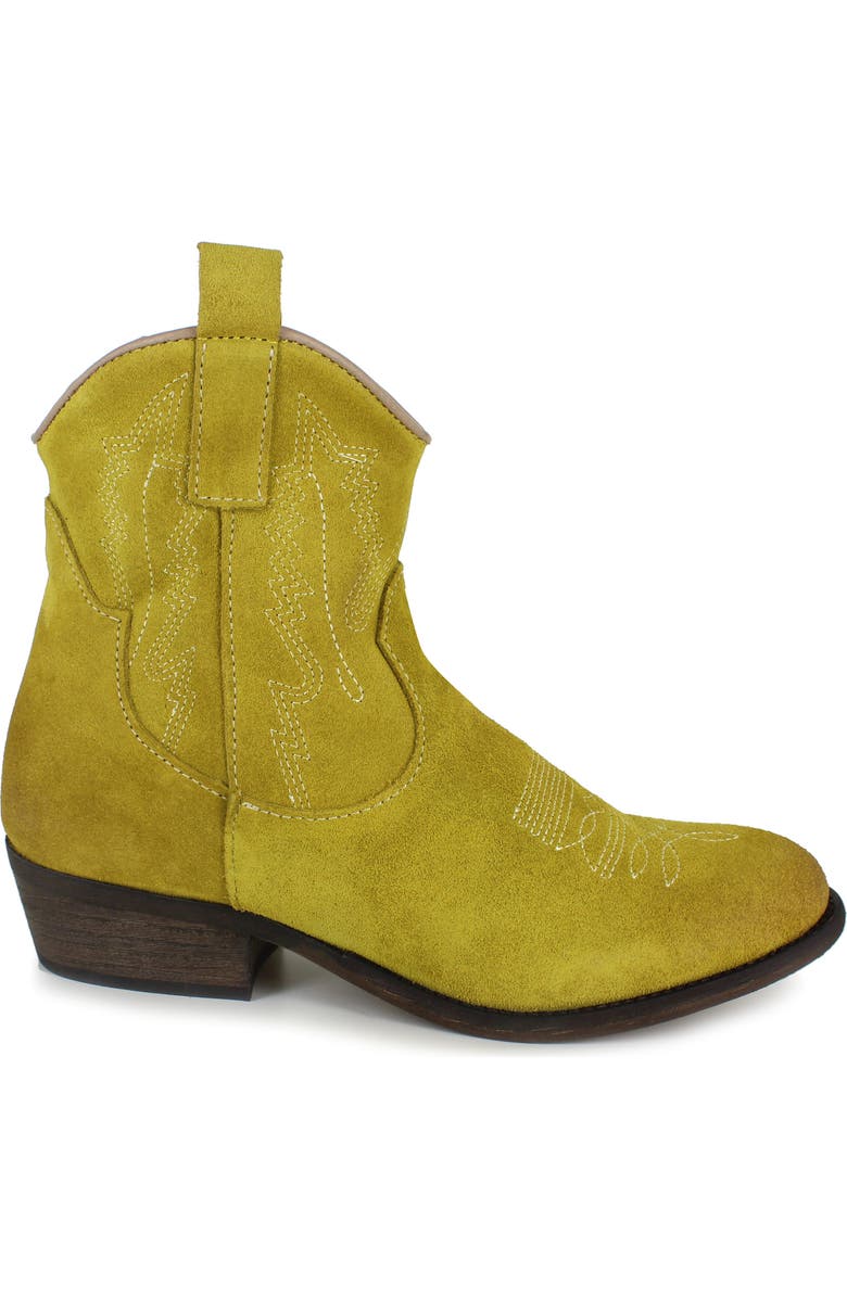 ZIGI ARTISAN Mireya Lizard Embossed Western Boot, Alternate, color, Green