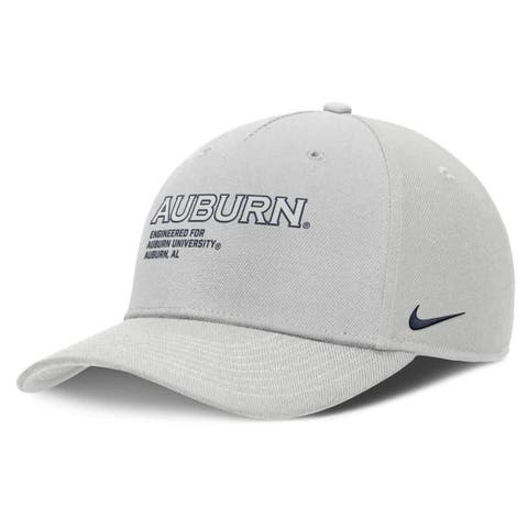 Men's Nike Gray Auburn Tigers 2025 On-Field Primetime Rise Dri-FIT Adjustable Hat