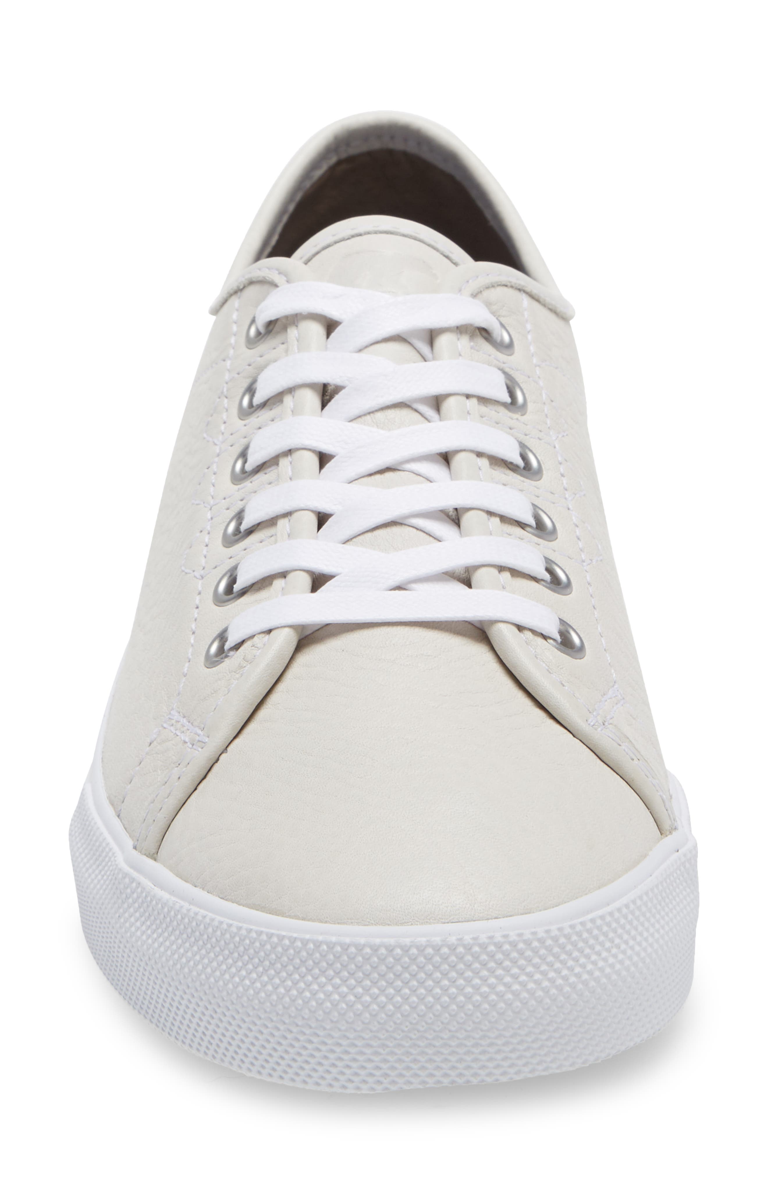 Caribou Waterproof Low Top Sneaker, Alternate, color, WHITE FUNGI