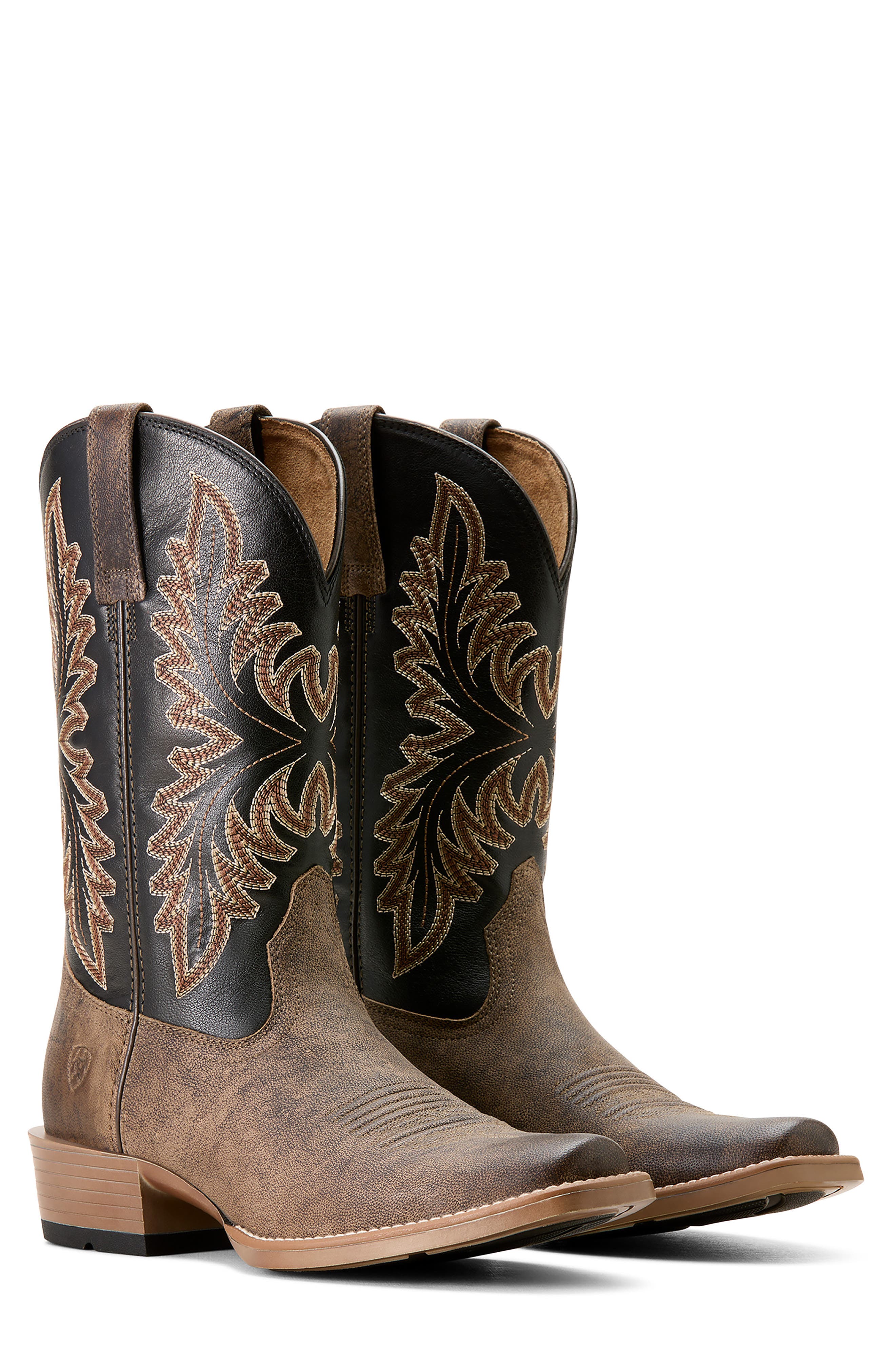 Ariat Renegade Western Boot, Alternate, color, Stone/ Black