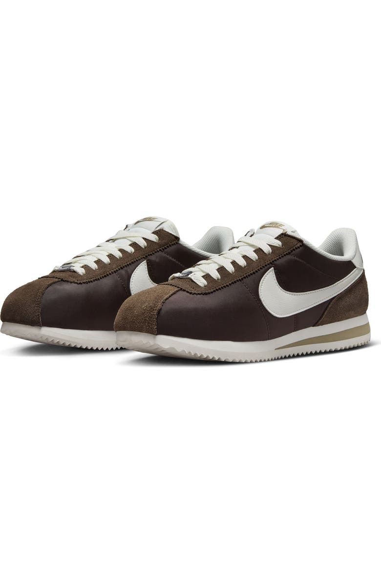 Nike Cortez Sneaker, Main, color, Baroque Brown/ Sail/ Khaki