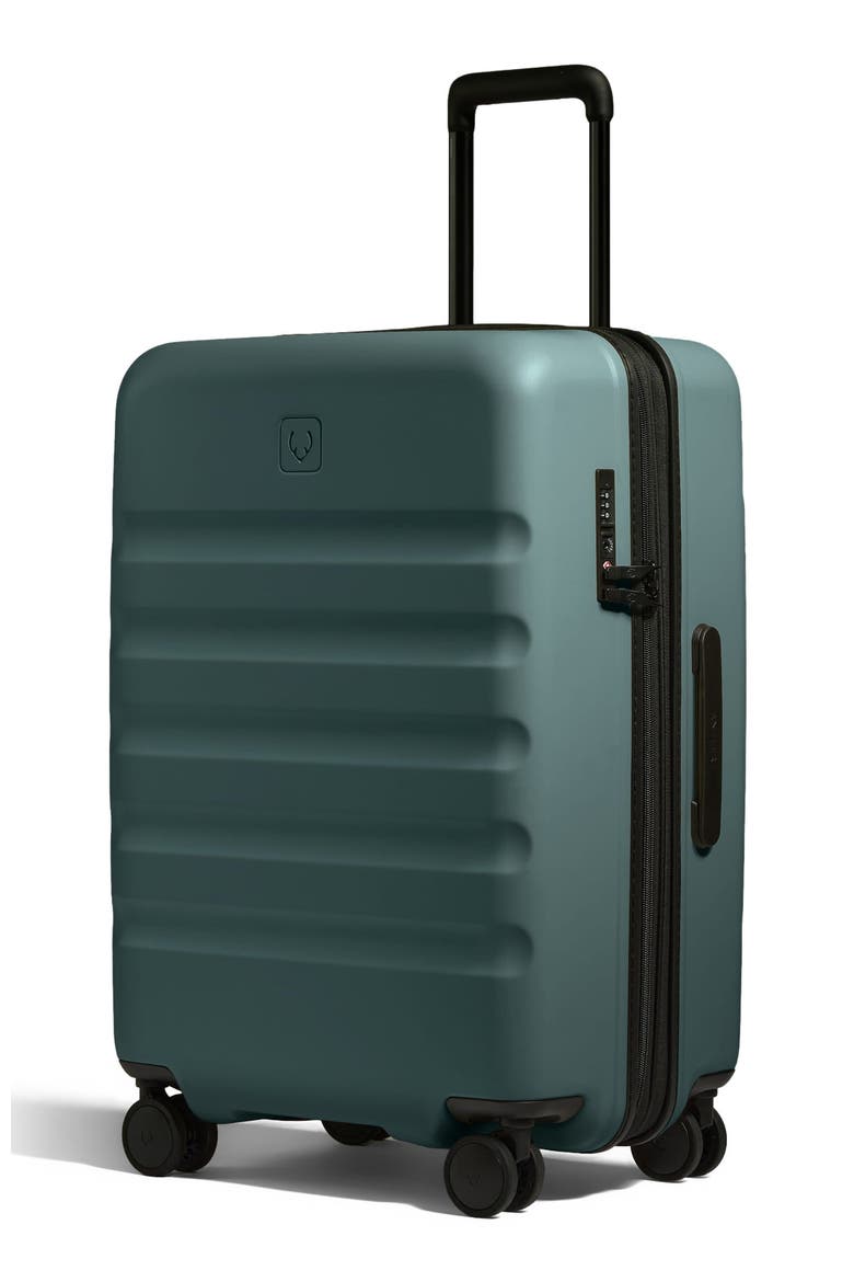 Icon Stripe Medium Luggage, Alternate, color, Glade Blue
