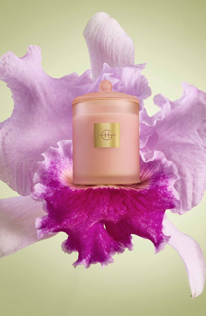 Glasshouse Fragrances Radiance in Bloom Two-Wick Scented Candle, Alternate, color, Pink