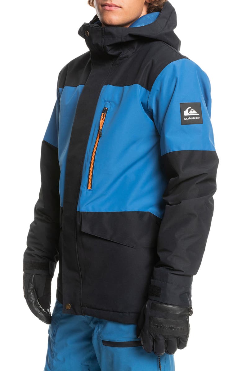 Quiksilver Mission Colorblock Waterproof Technical Snow Jacket, Alternate, color,