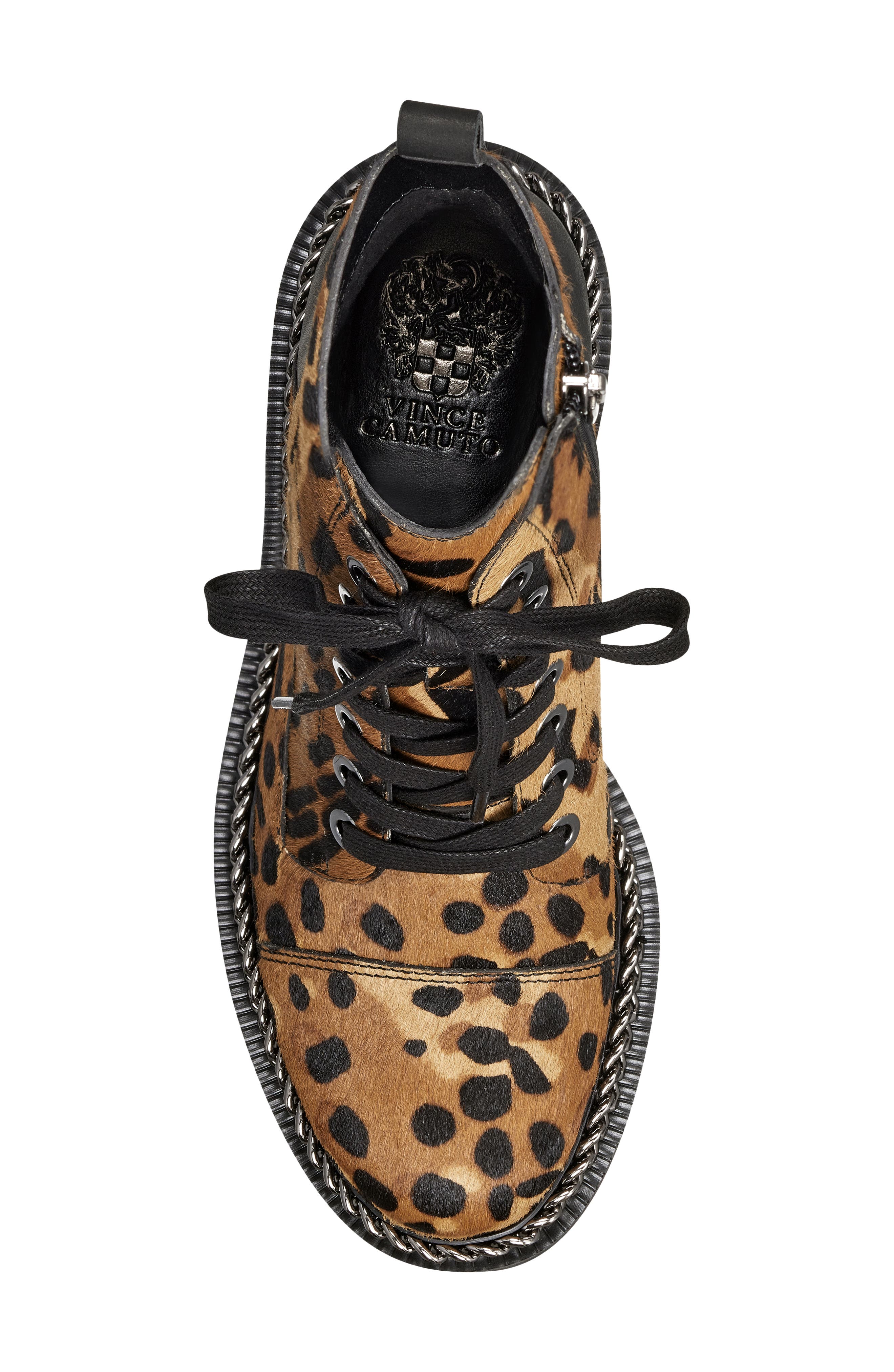 Vince Camuto Mindinta Calf Hair Combat Boot, Alternate, color, 