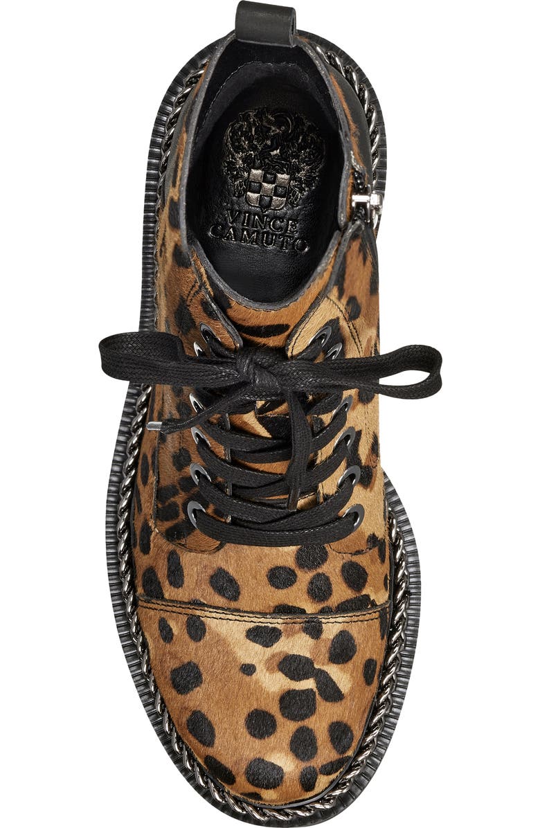 Vince Camuto Mindinta Calf Hair Combat Boot, Alternate, color,