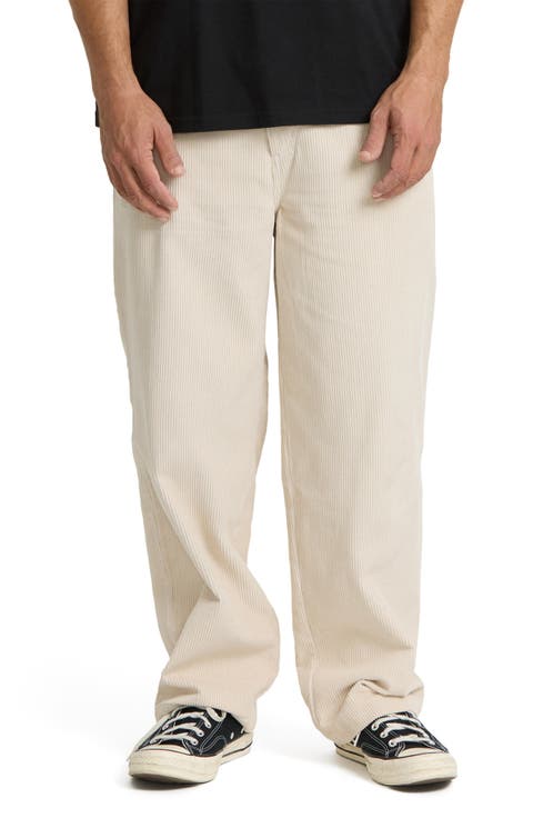 Garage Loose Fit Cotton Corduroy 5-Pocket Pants