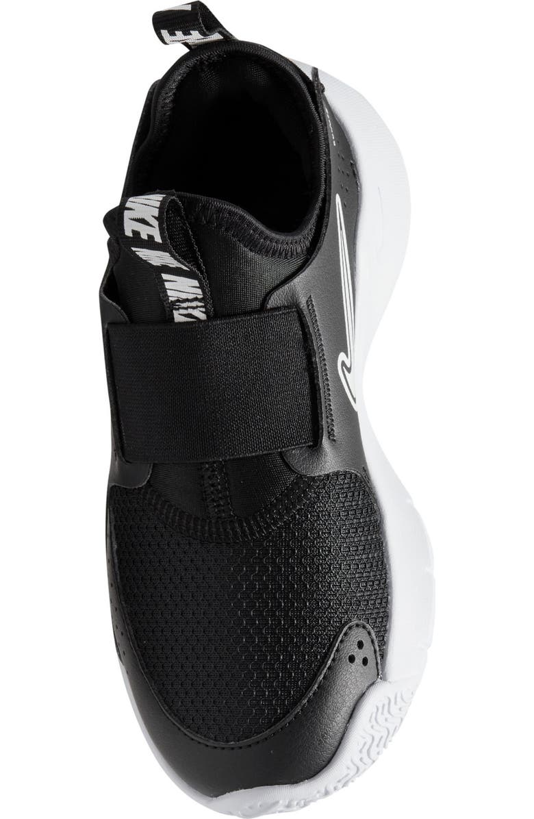 Nike Flex Runner 3 Slip-On Shoe, Alternate, color, Black/ White