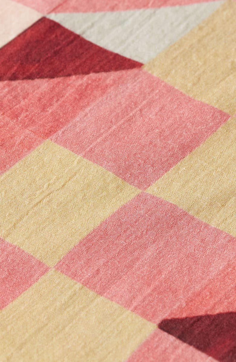 Scotch & Soda Kids' Print Cotton Seersucker Skirt, Alternate, color, Patchwork Canyon Clay