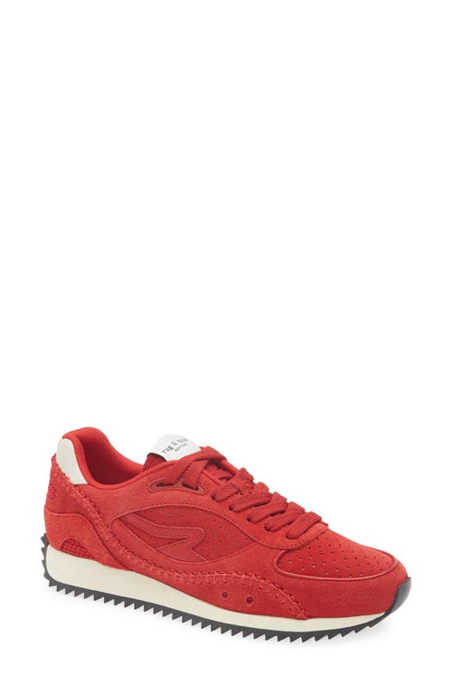 Rag & Bone Drift Runner Sneaker In Red