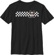 Mickey & Friends Boy's Mickey & Friends Mickey Mouse Checkers Graphic T-Shirt