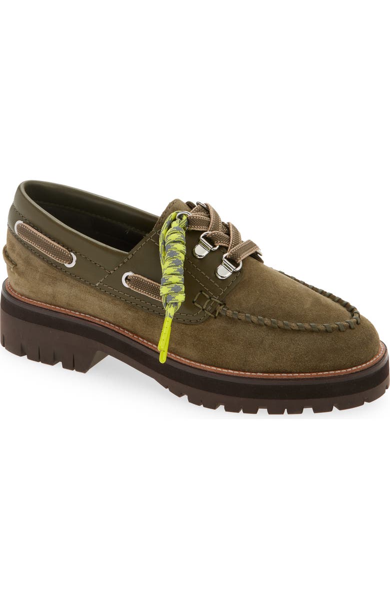 rag & bone Cameron Lug Sole Loafer, Main, color,