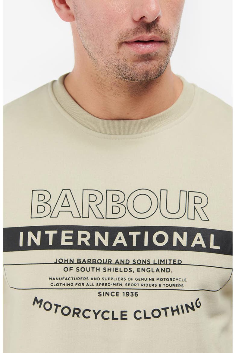 International Graphic Sweatshirt, Alternate, color, OYSTER
