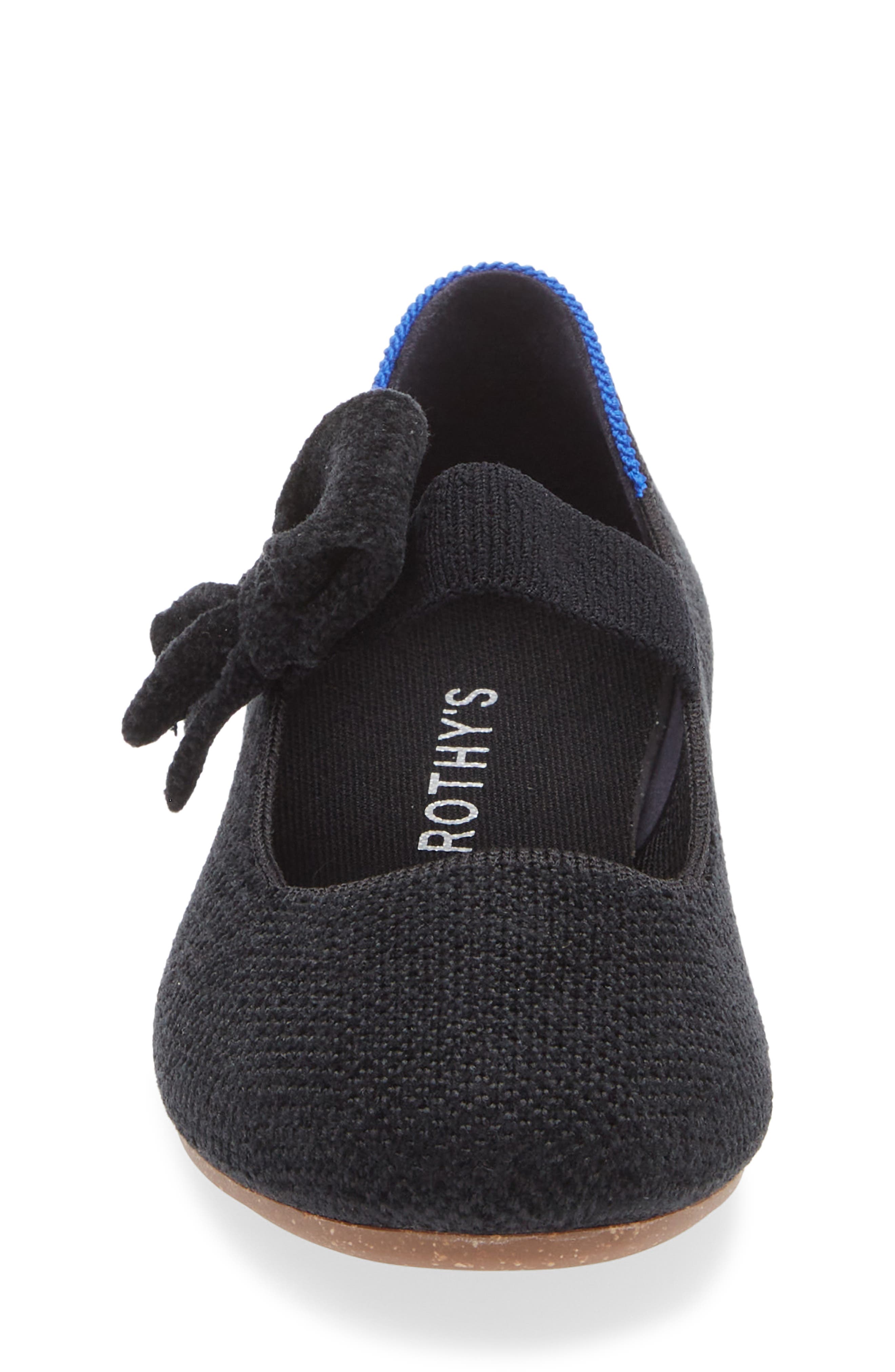 Rothy's Kids' The ReVelvet Mary Jane, Alternate, color, Revelvet Black