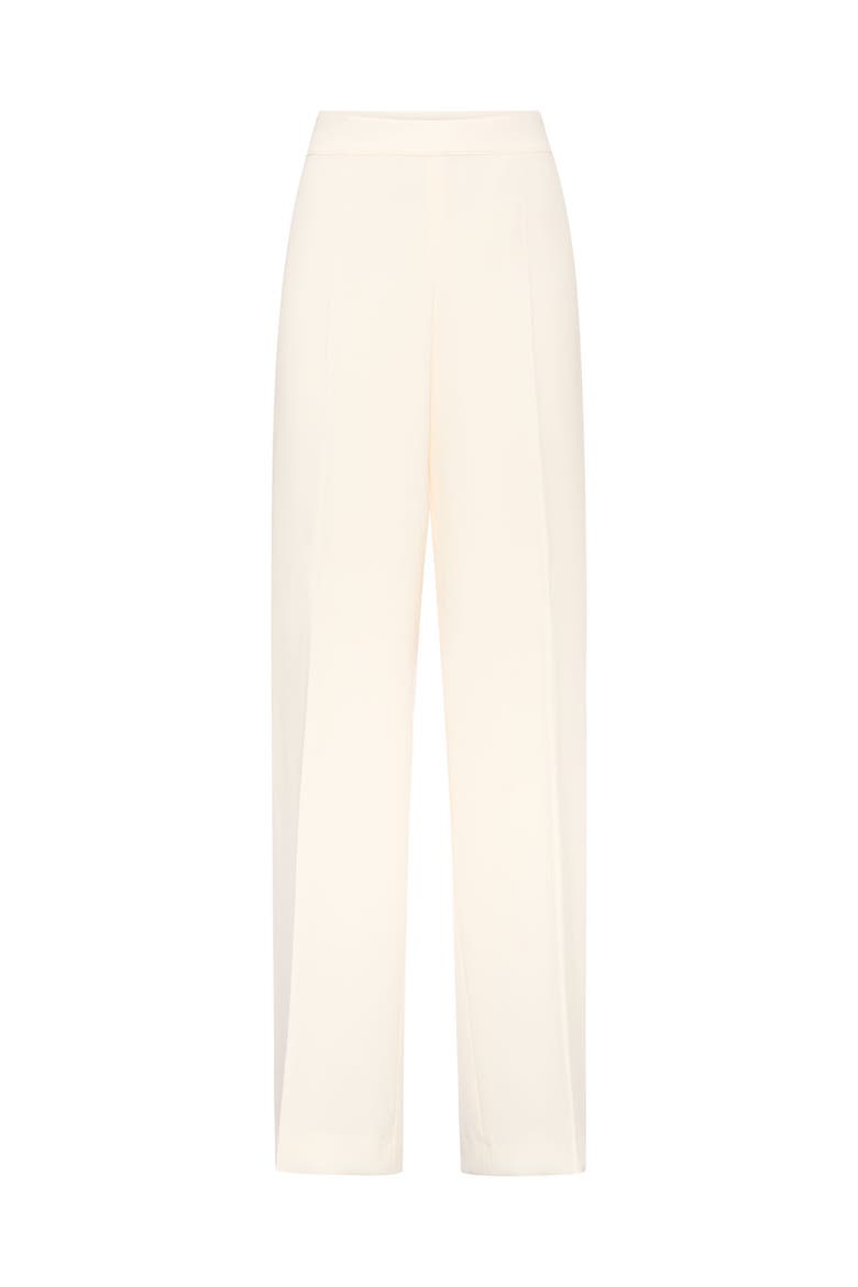 Wide Leg Travel Save Trousers, Main, color, Ecru
