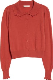 Ulla Johnson Kalila Collared Cashmere Cardigan