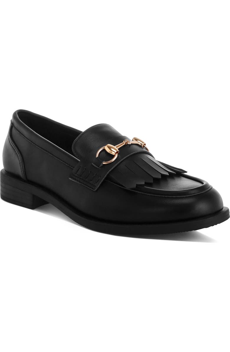 LONDON RAG Enola Kiltie Fringe Loafer, Main, color,