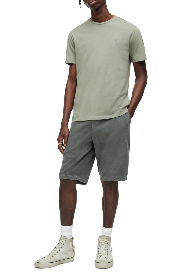 Brace Tonic Slim Fit Cotton T-Shirt, Alternate, color, DARK SAGE GREEN