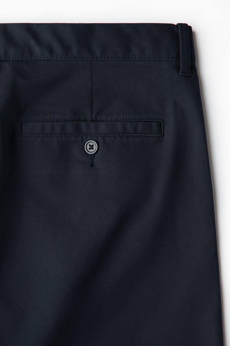 Slim Fit Cotton Chinos, Alternate, color, Navy blue