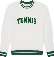 Ellsworth + Ivey Elle Women's Sweatshirt Collegiate Tennis