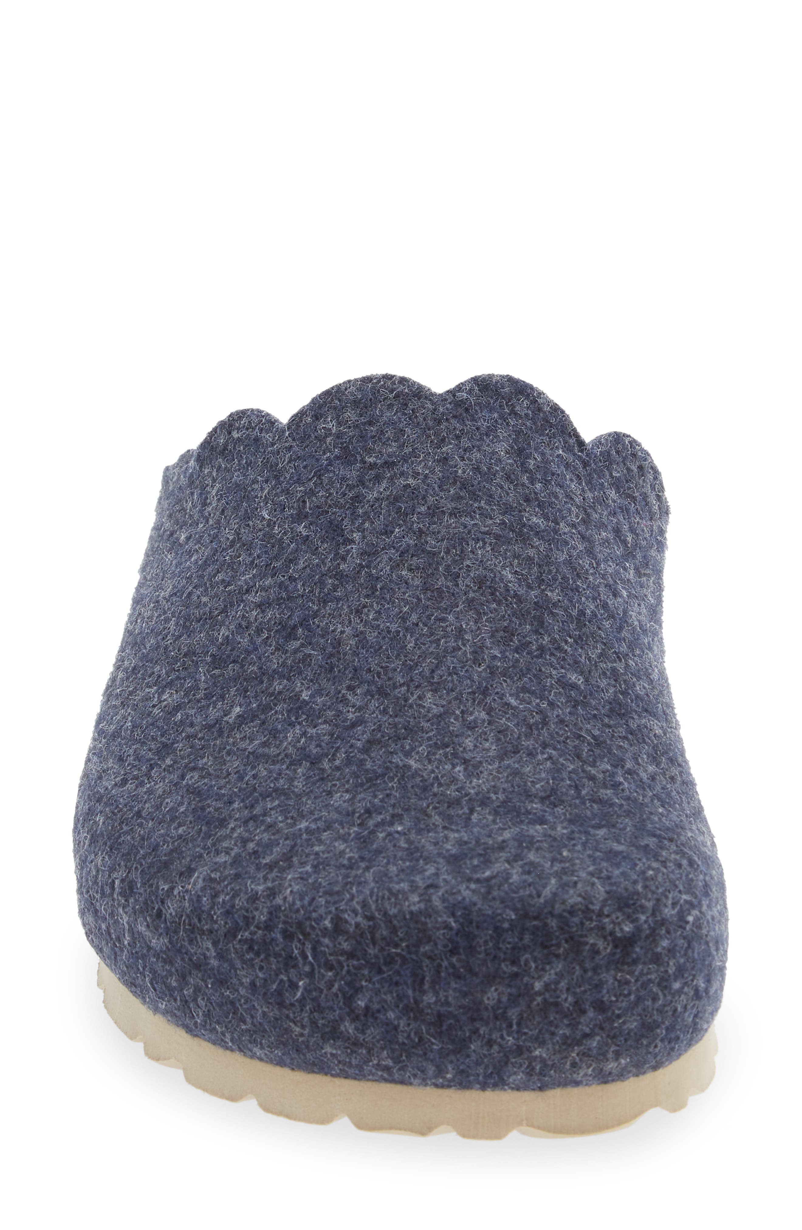 Toni Pons Laos Faux Fur Wool Blend Slipper, Alternate, color, Blau Blue