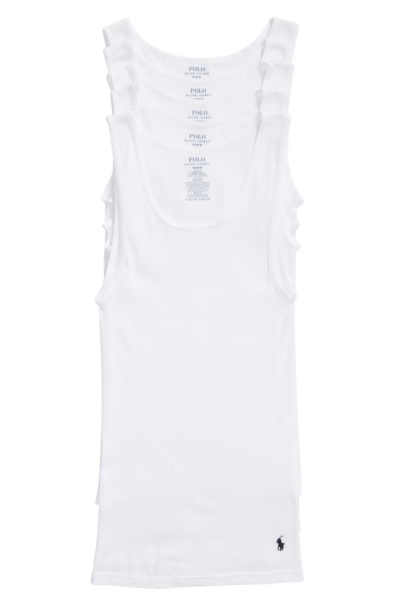 Ralph Lauren Polo P5 Cotton Tank, Main, color, 