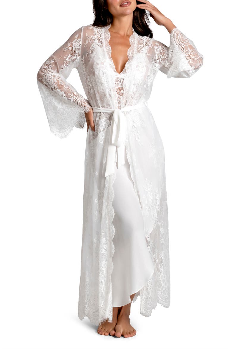 Marry Me Lace Robe, Main, color, IVORY
