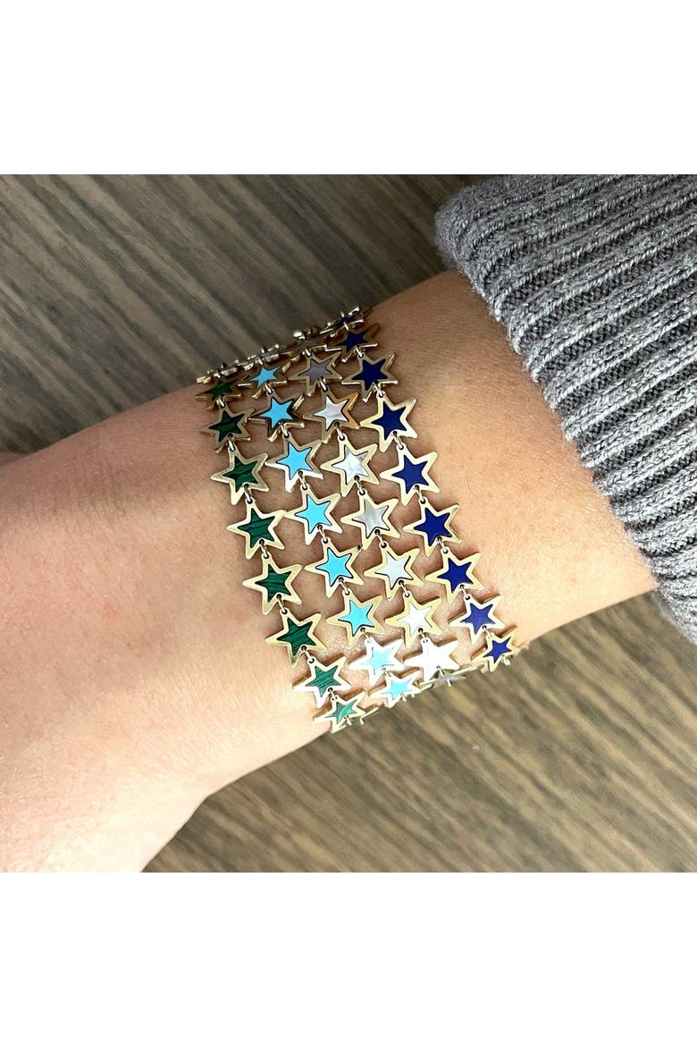 Lapis Star Bracelet, Alternate, color, Lapis