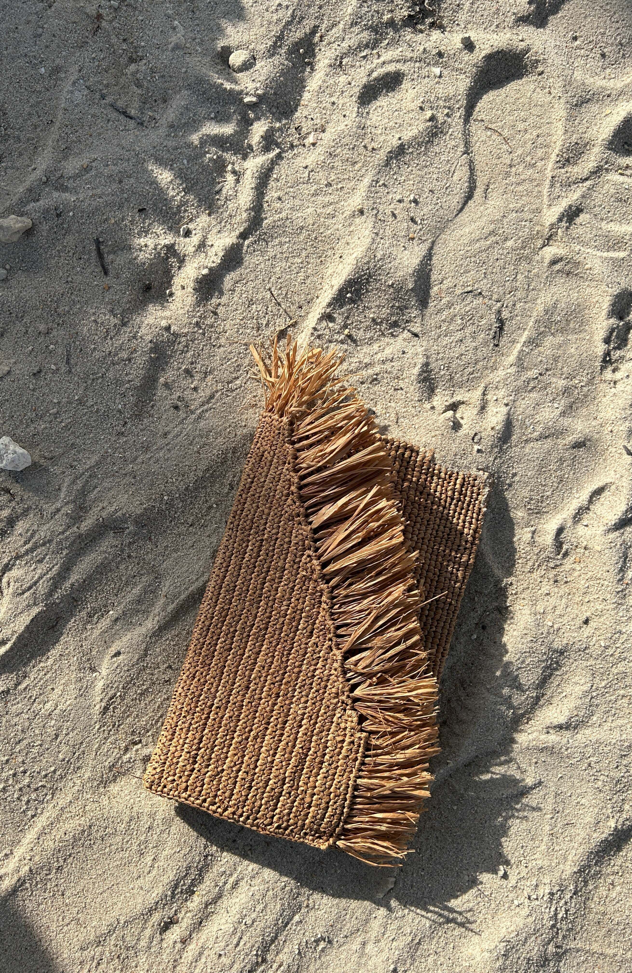 Zanatany Concepts Frousse Pouch, Alternate, color, Beige