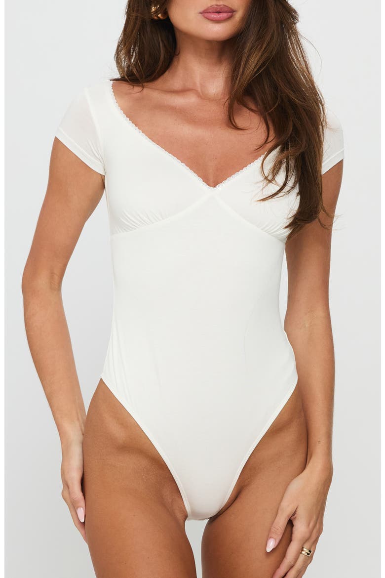 Loveydove Bodysuit, Main, color, WHITE