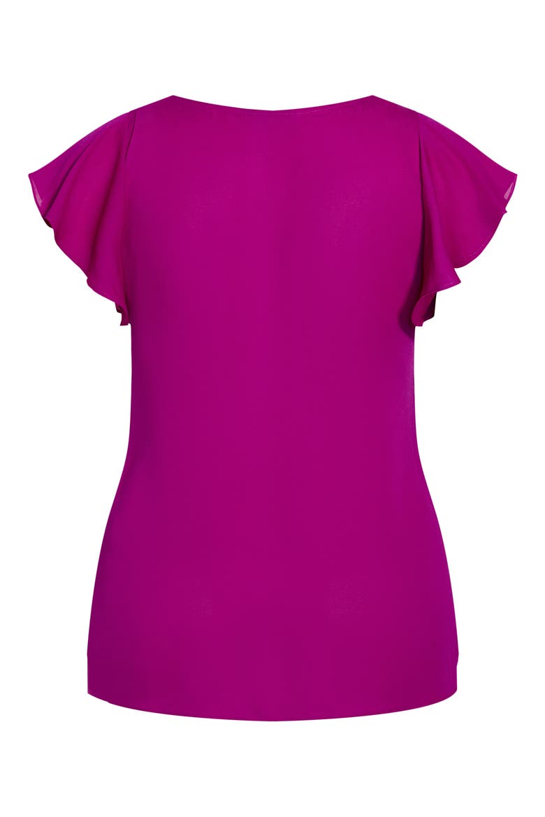Fling Half Zip Top, Alternate, color, MAGENTA