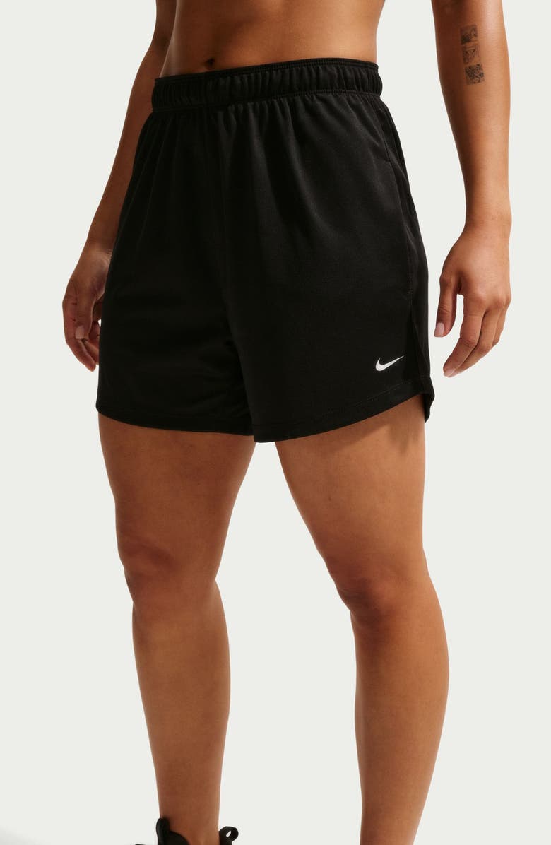 Nike One Dri-FIT Mid Rise 5-Inch Shorts, Alternate, color, 