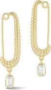 SPHERA MILANO Cubic Zirconia Drop Earrings