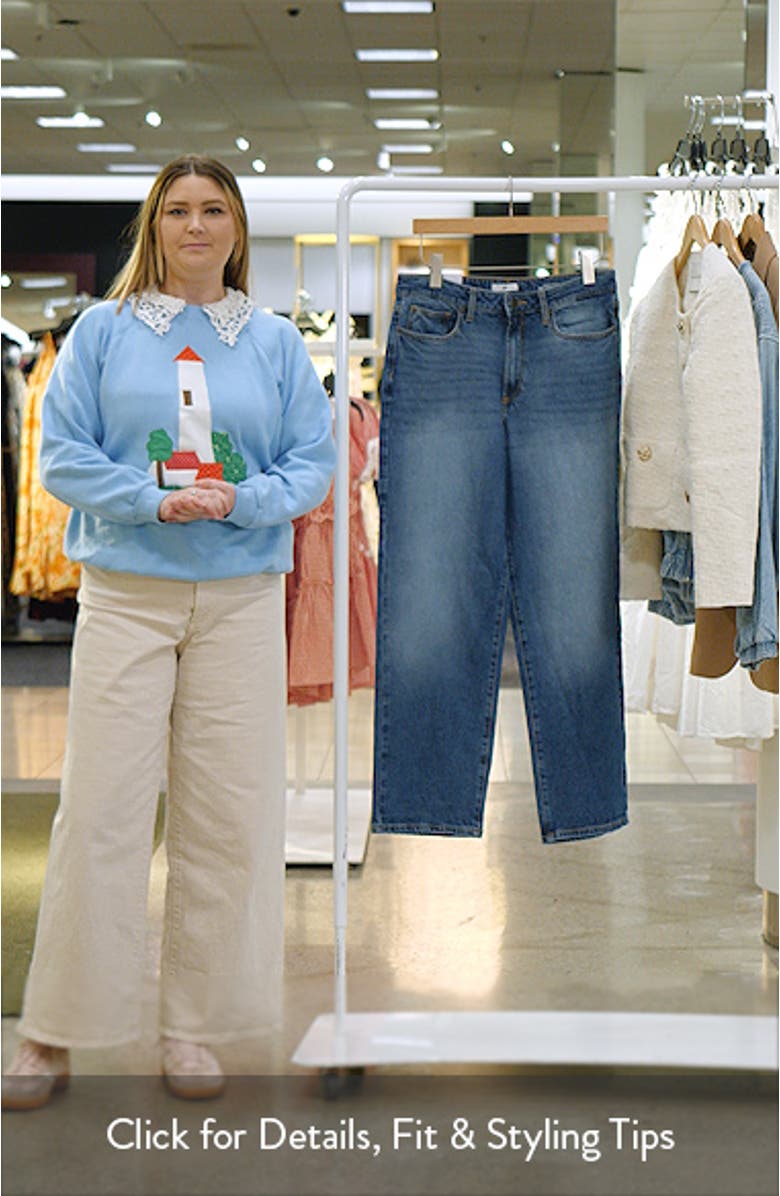 '90s High Waist Straight Leg Jeans, sales video thumbnail