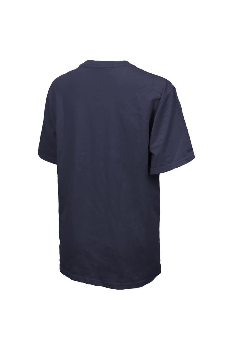 Women's Majestic Threads Navy Detroit Tigers Oversized First Base T-Shirt, Alternate, color, Navy