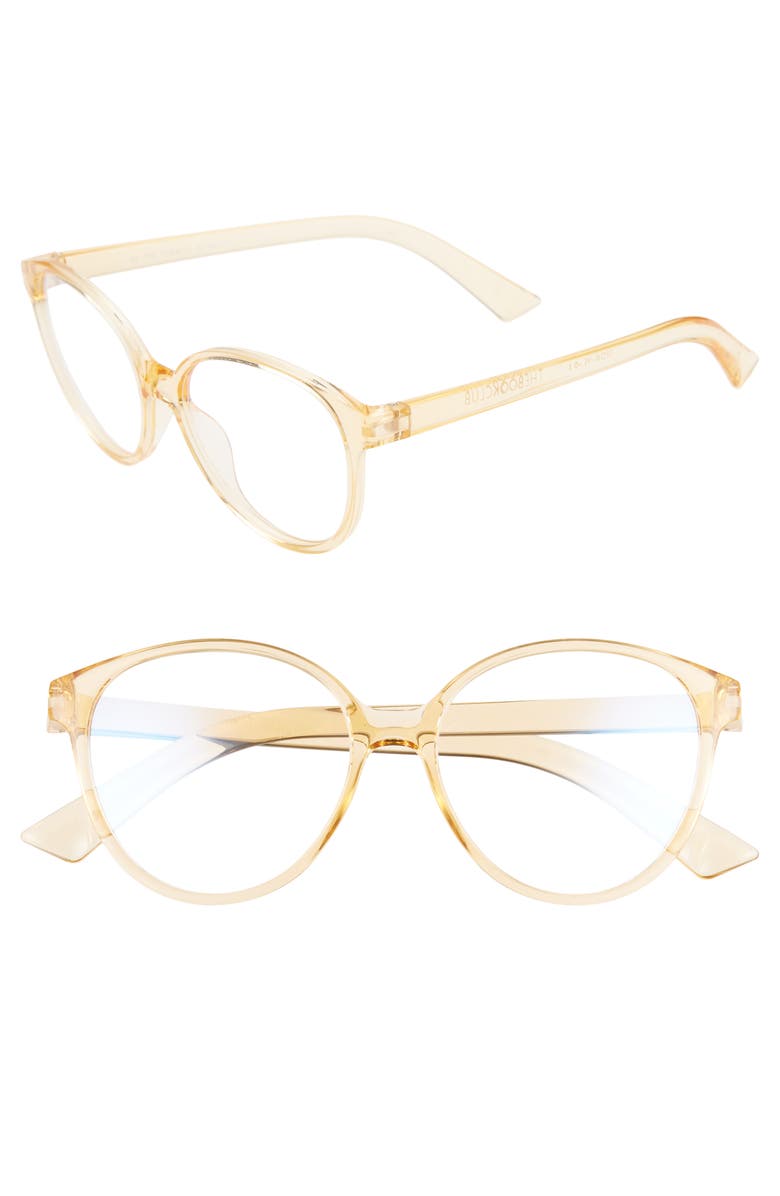 The Book Club Al the Chemist 52mm Blue Light Blocking Reading Glasses, Main, color,