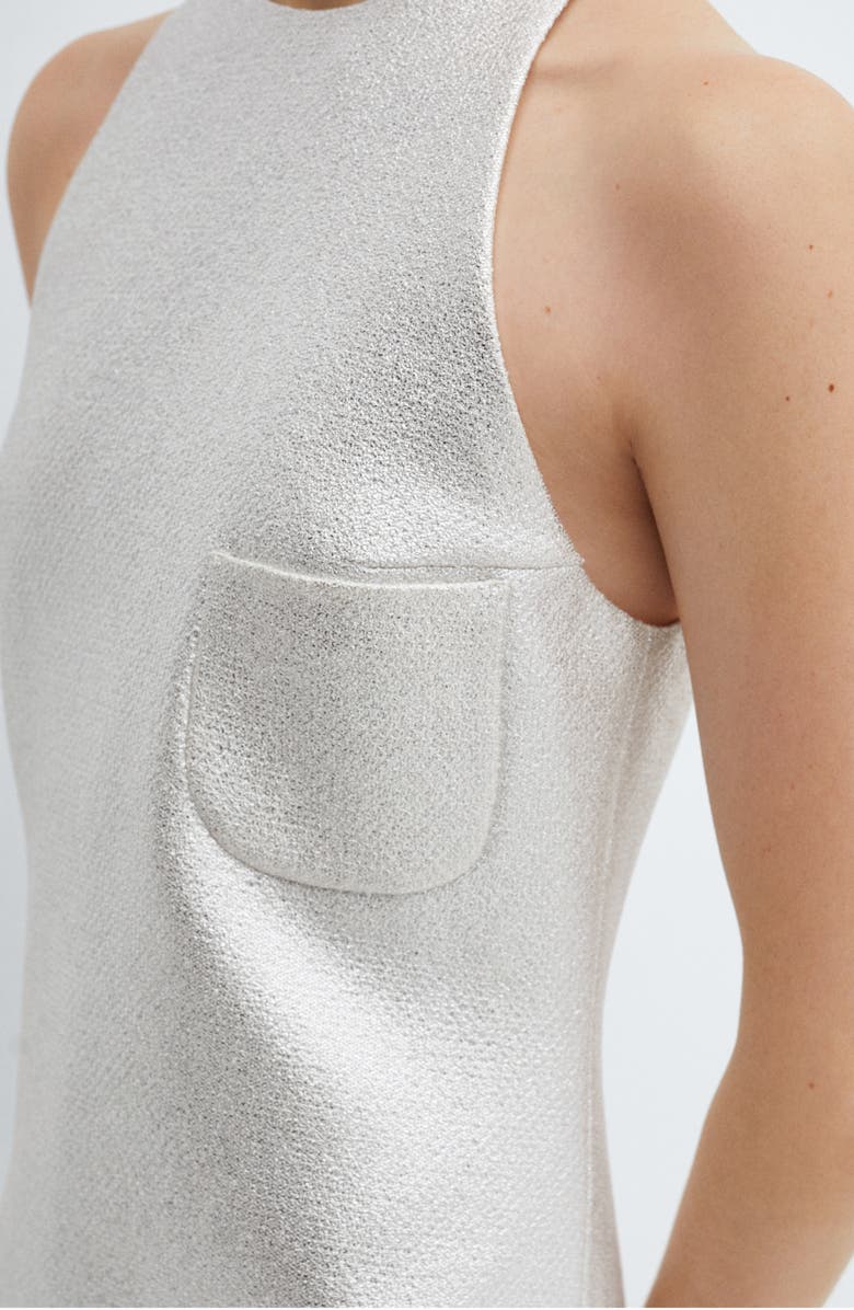 MANGO Valencia Sleeveless Shift Minidress, Alternate, color, 