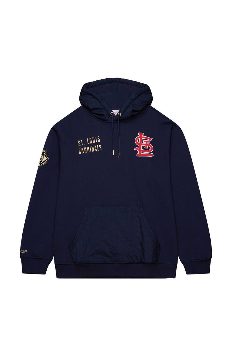 Mitchell & Ness Men's Mitchell & Ness Navy St. Louis Cardinals Team OG 2.0 Current Logo Pullover Hoodie, Alternate, color, Navy
