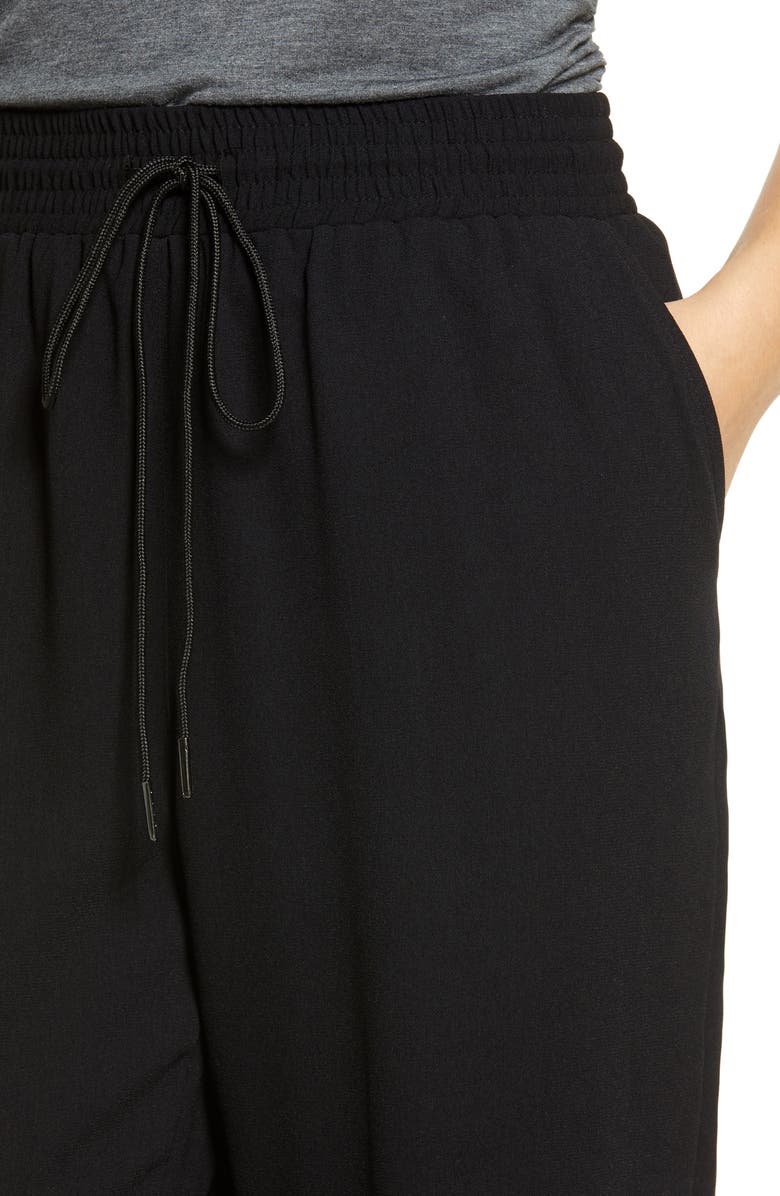 Halogen<sup>®</sup> Tie Waist Woven Joggers, Alternate, color,