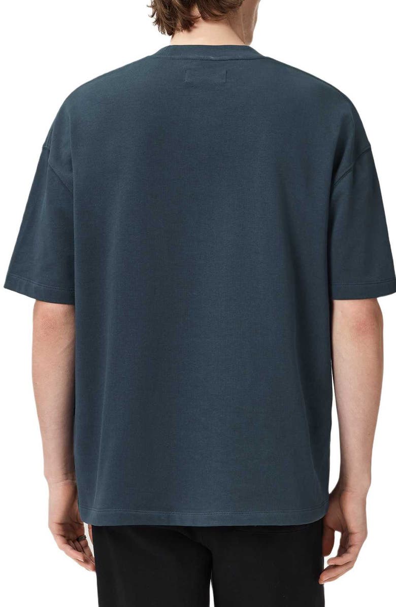 AllSaints Haven T-Shirt, Alternate, color, Moonstone Blue
