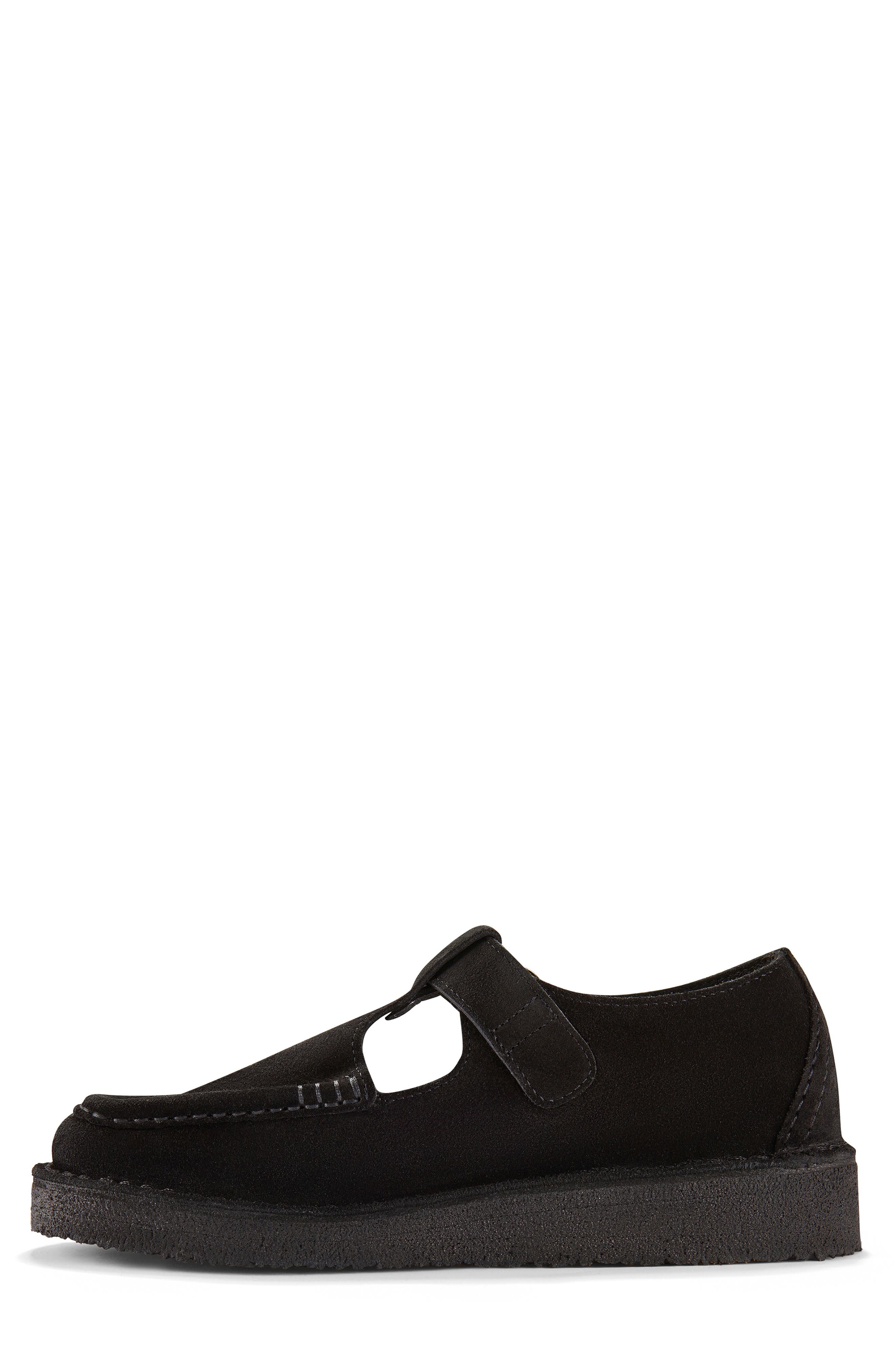 Clarks<sup>®</sup> Originals Nomad T-Bar Shoe, Alternate, color, Black Suede