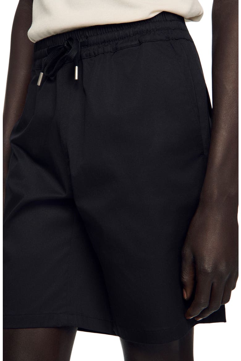 Cotton shorts, Alternate, color, Black