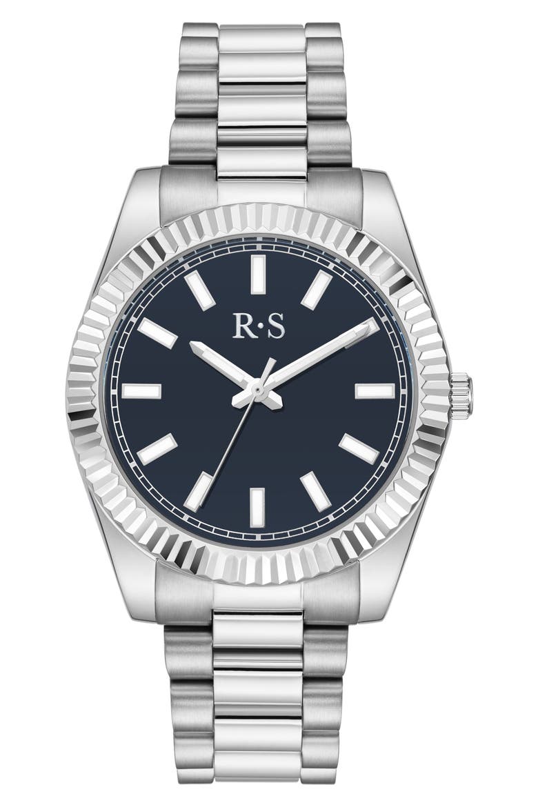The Monaco Bracelet Watch, 40mm, Main, color, MIDGNIGHT BLUE