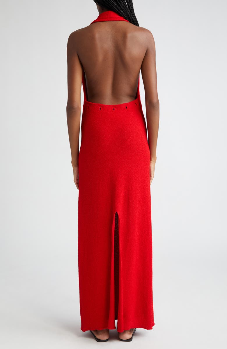 Proenza Schouler Lara Long Sleeve Bouclé Knit Convertible Dress, Alternate, color, 