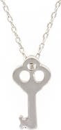 OLIVIA WELLES Dainty Key Pendant Necklace
