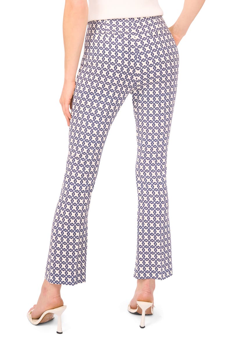 Print Straight Leg Pants, Alternate, color, VANILLA ICE
