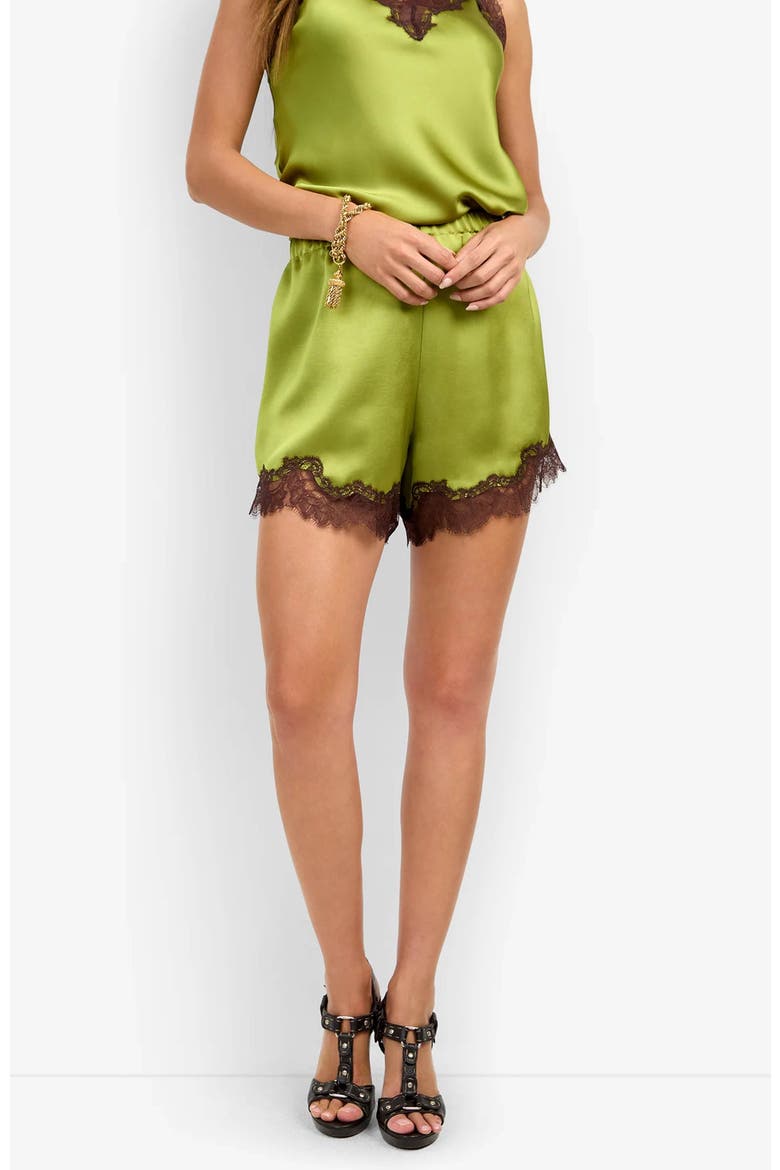 Safira Short, Alternate, color, Dark Fennel