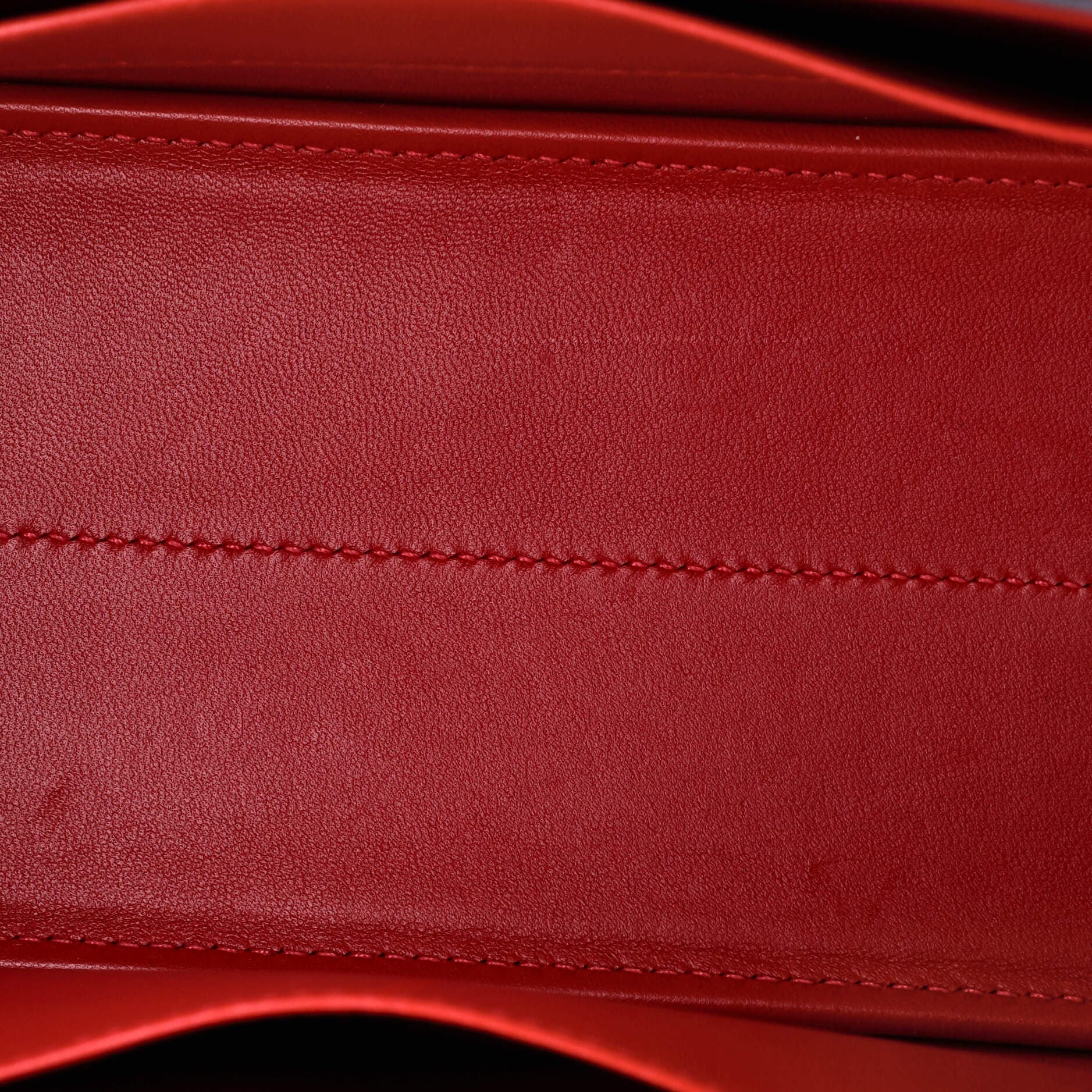 Pre-Owned Hermes Harnais Shoulder Bag Epsom and Swift, Alternate, color, Red