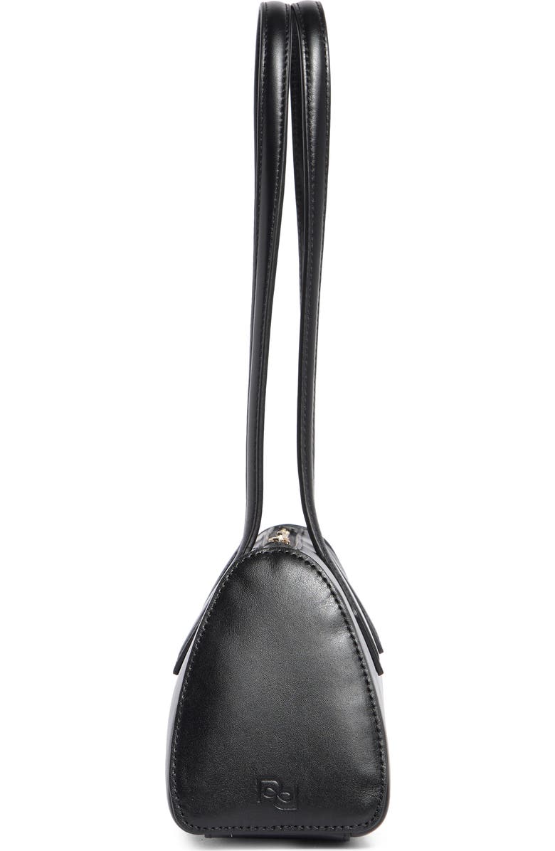 Reformation Sofia East/West Shoulder Bag, Alternate, color, Black Leather
